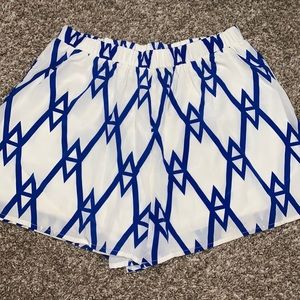 Patterned Flowy Shorts